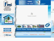 Tablet Screenshot of fipec.fr